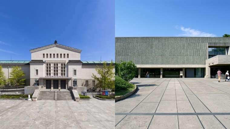 大阪市立美術館と新国立美術館