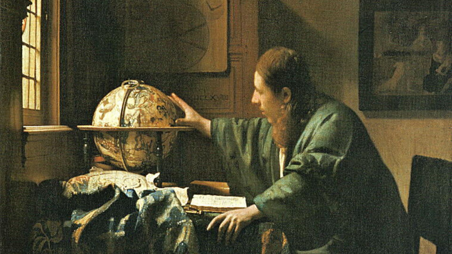 フェルメール】天文学者のモデルはスピノザ？絵画の解説【決定版 