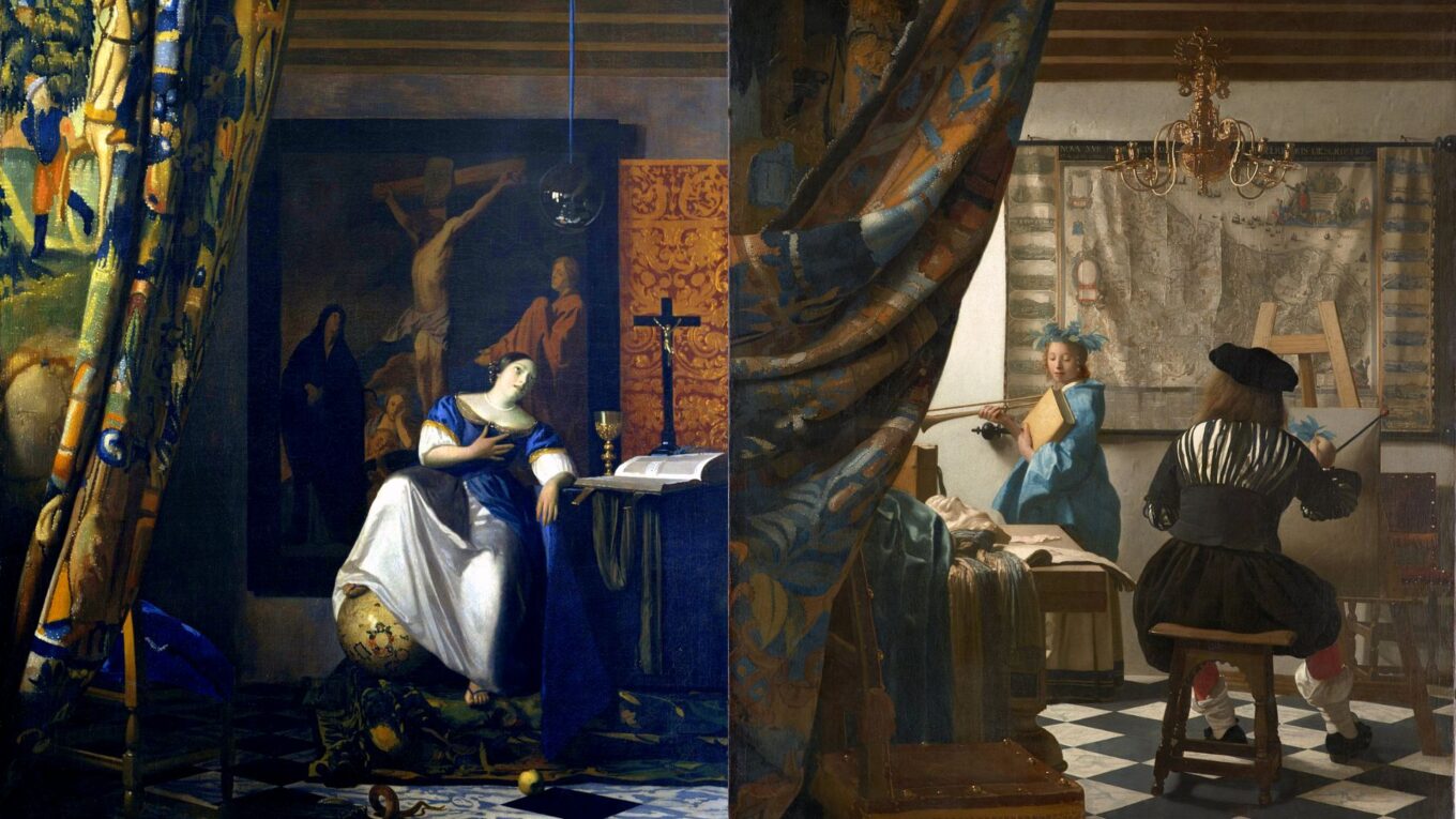 ヨハネス・フェルメールのフィギュア Johannes Vermeer Meer Johannes Vermeer | Study of a Young Woman | The Metropolitan
